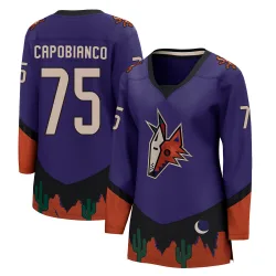 Women's Kyle Capobianco Arizona Coyotes 2020/21 Special Edition Jersey - Purple Breakaway